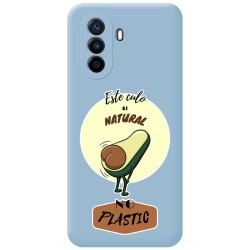 Funda Silicona Líquida Azul para Huawei Nova Y70 diseño Culo Natural Dibujos