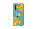 Funda Silicona Líquida Verde para Huawei Nova Y70 diseño Abeja Dibujos