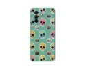 Funda Silicona Líquida Verde para Huawei Nova Y70 diseño Catrina Dibujos
