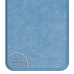 Funda Silicona Líquida Azul para TCL 40 R 5G diseño Vaca Dibujos 2