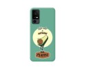Funda Silicona Líquida Verde para TCL 40 R 5G diseño Culo Natural Dibujos