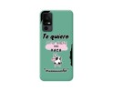 Funda Silicona Líquida Verde para TCL 40 R 5G diseño Vaca Dibujos