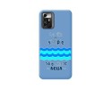 Funda Silicona Líquida Azul para Zte Blade A72 5G diseño Agua Dibujos