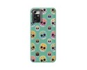Funda Silicona Líquida Verde para Zte Blade A72 5G diseño Catrina Dibujos
