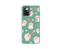 Funda Silicona Líquida Verde para Zte Blade A72 5G diseño Cerdos Dibujos
