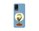 Funda Silicona Líquida Azul para TCL 405 diseño Culo Natural Dibujos