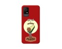 Funda Silicona Líquida Roja para TCL 405 diseño Culo Natural Dibujos