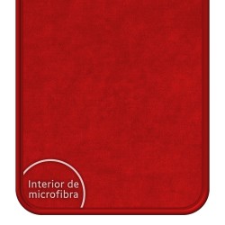 Funda Silicona Líquida Roja para TCL 405 diseño Vegan Life Dibujos 2