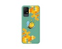 Funda Silicona Líquida Verde para TCL 405 diseño Abeja Dibujos