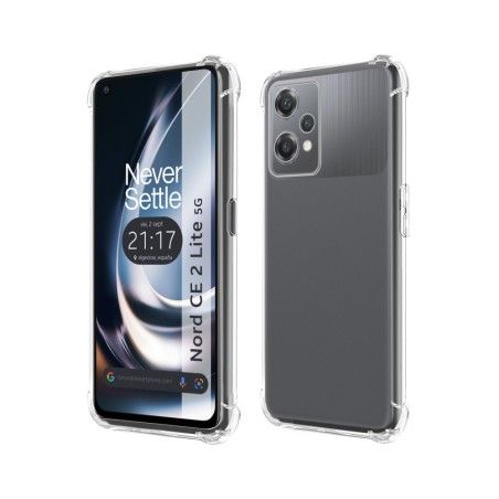Funda Silicona Antigolpes Transparente para Oneplus Nord CE 2 Lite 5G