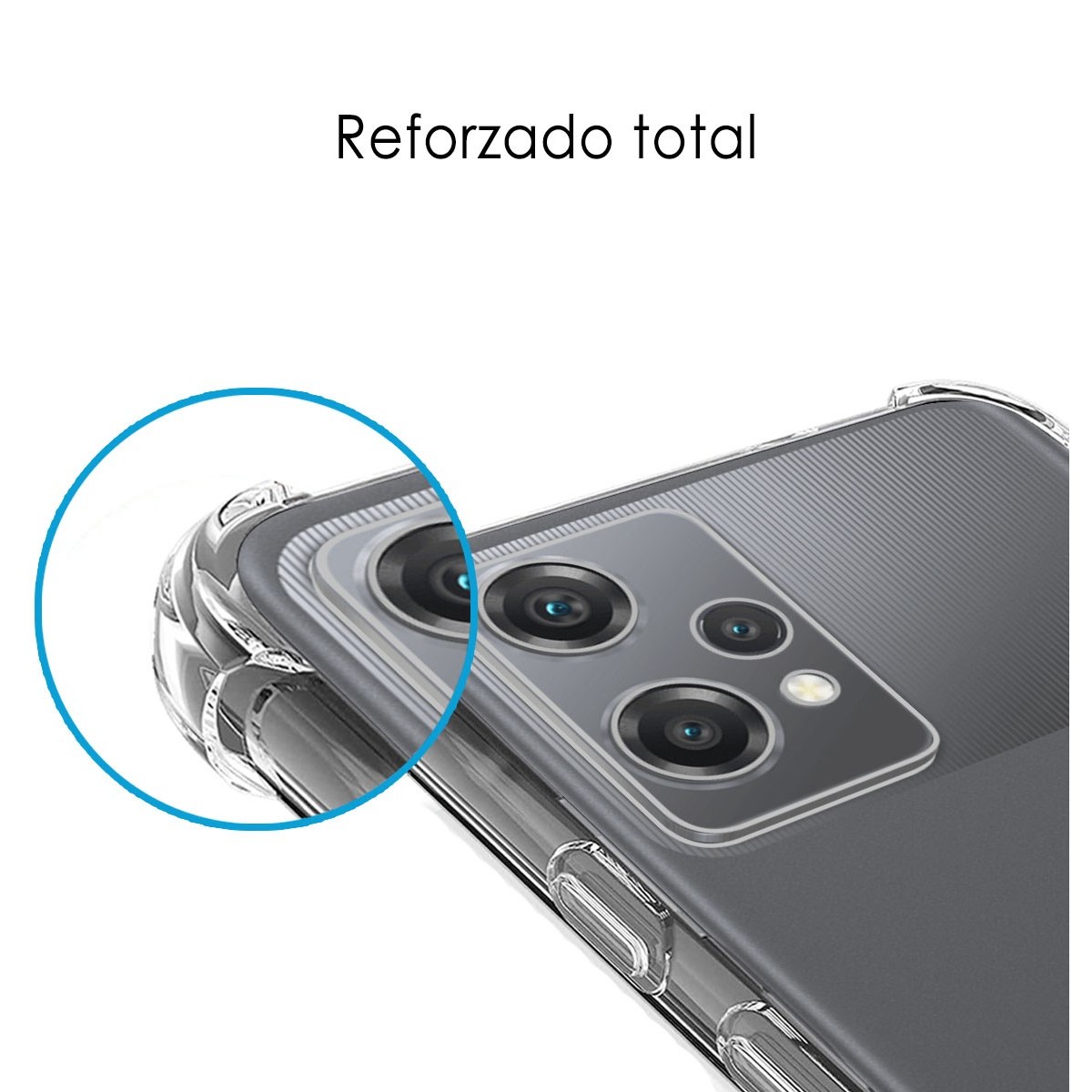 Funda Silicona Antigolpes Transparente para Oneplus Nord CE 2 Lite 5G