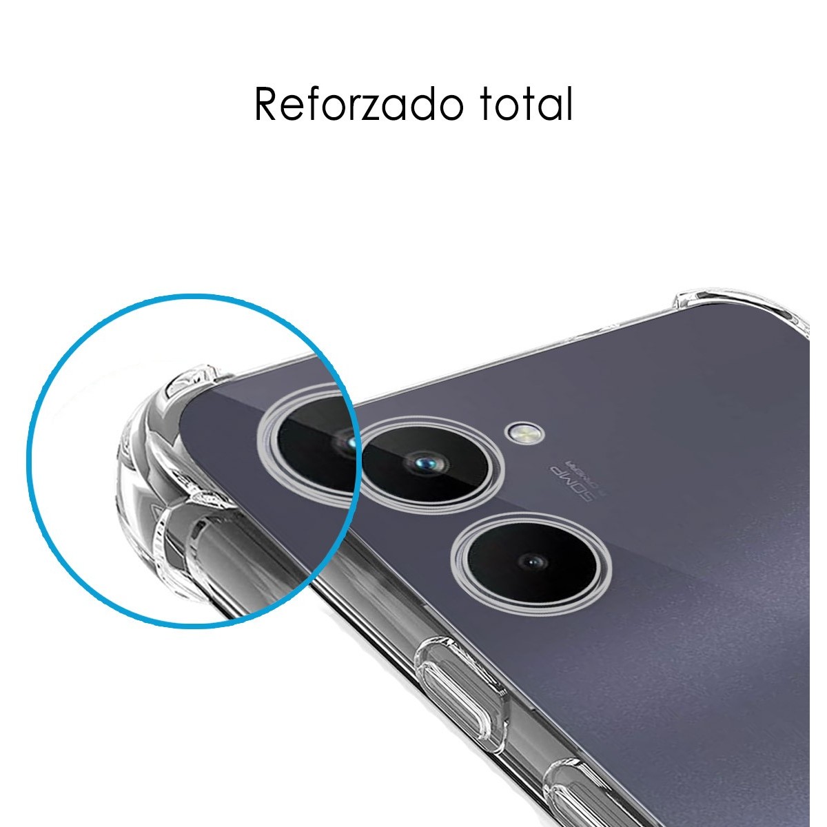 Funda Silicona Antigolpes Transparente para Realme 10 4G