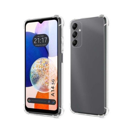 Funda Silicona Antigolpes Transparente para Samsung Galaxy A14 4G / 5G