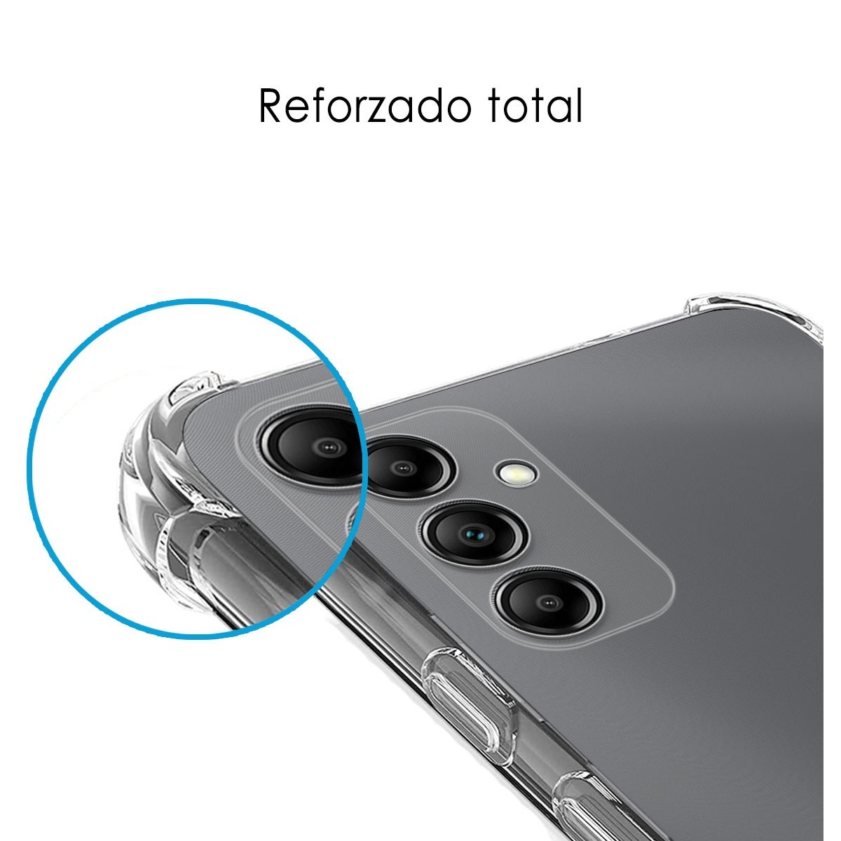 Funda Silicona Antigolpes Transparente para Samsung Galaxy A14 4G / 5G