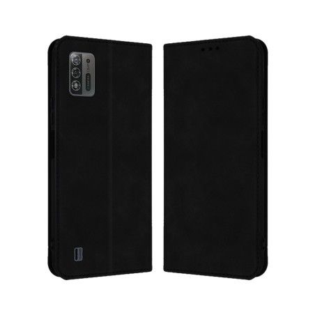 Funda Polipiel con tarjetero para ZTE Blade A52 Lite color Negra