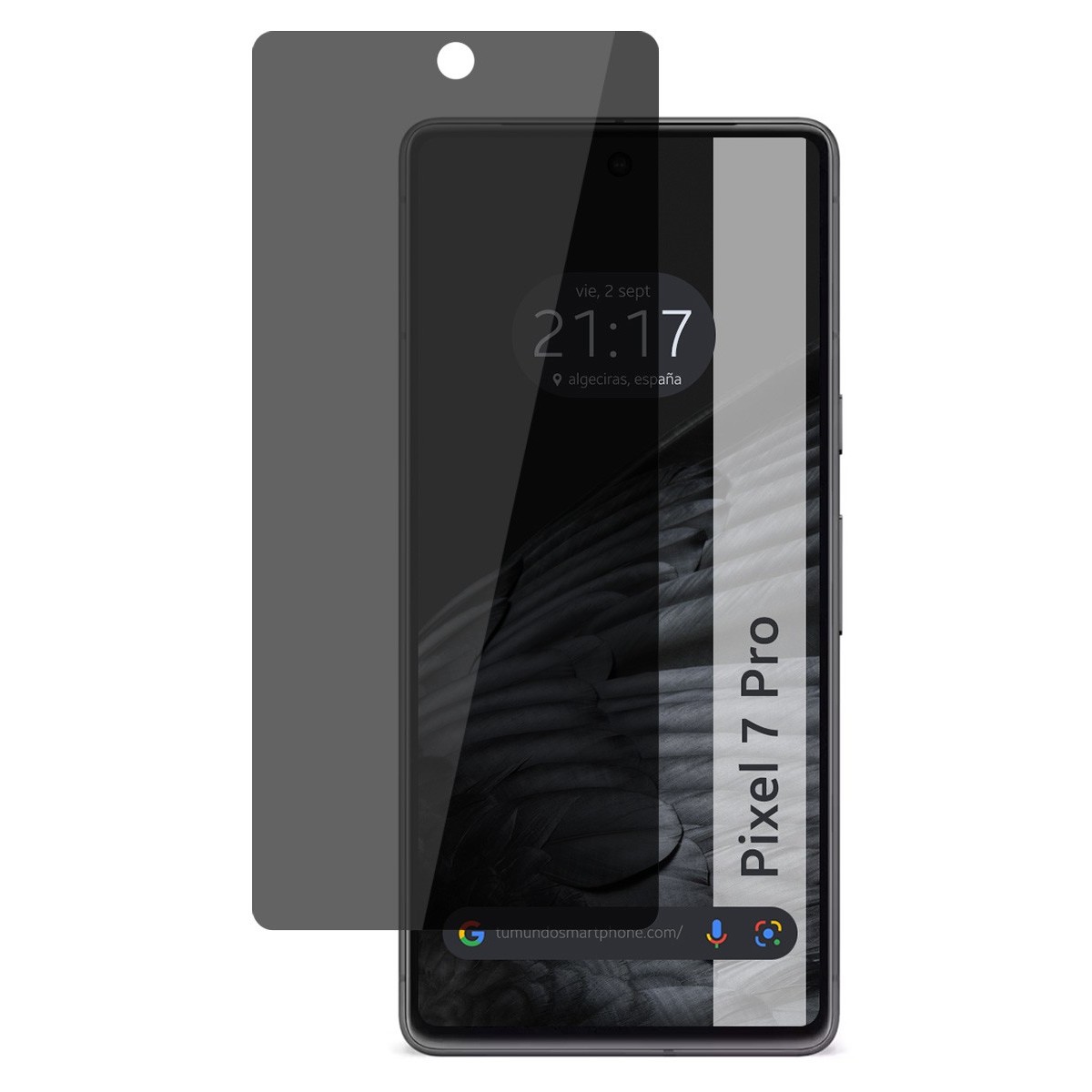 Protector Pantalla Hidrogel Privacidad Antiespías para Google Pixel 7 Pro 5G