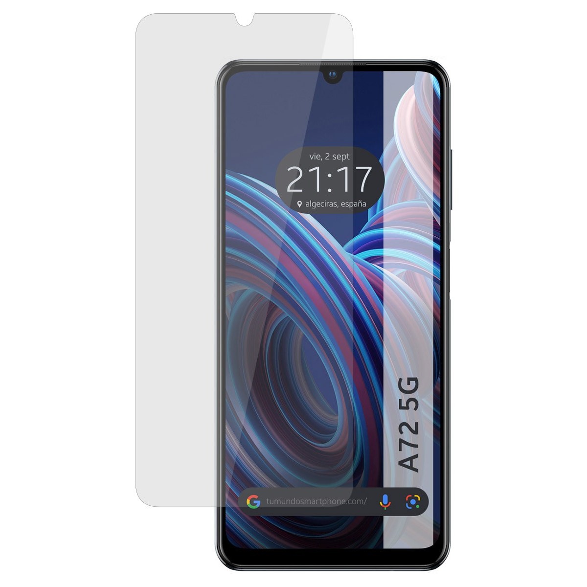 Protector Pantalla Hidrogel Mate Antihuellas para ZTE Blade A72 5G