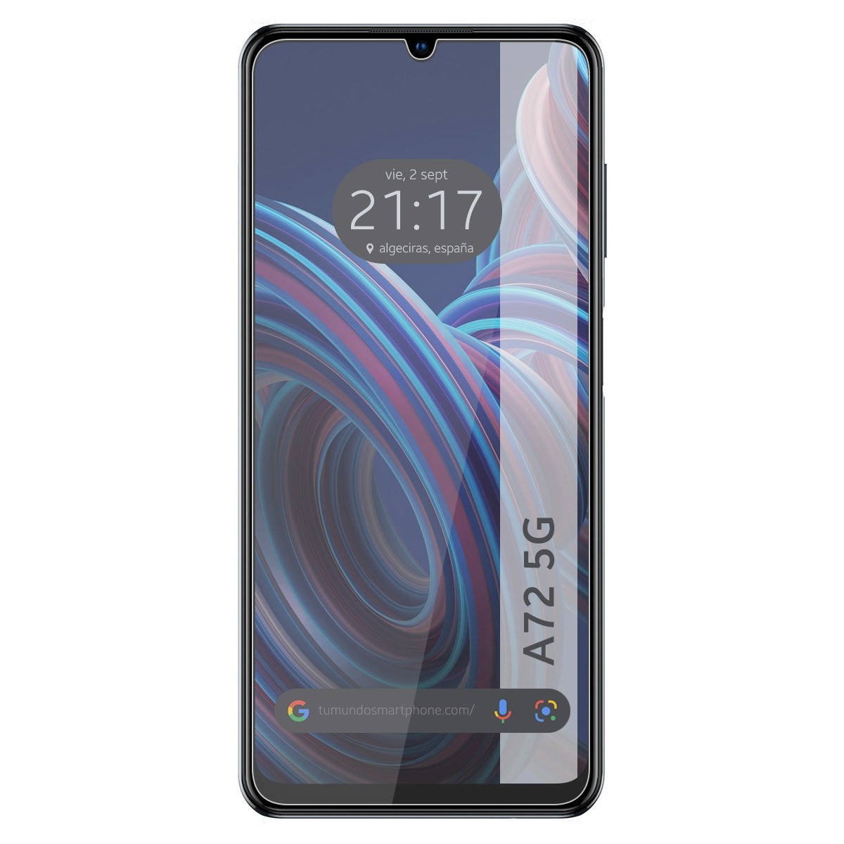 Protector Pantalla Hidrogel Mate Antihuellas para ZTE Blade A72 5G