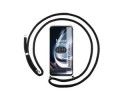 Funda Colgante Transparente para Oneplus Nord CE 2 Lite 5G con Cordon Negro