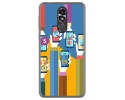 Funda Gel Tpu para Cubot R9 Diseño Apps Dibujos