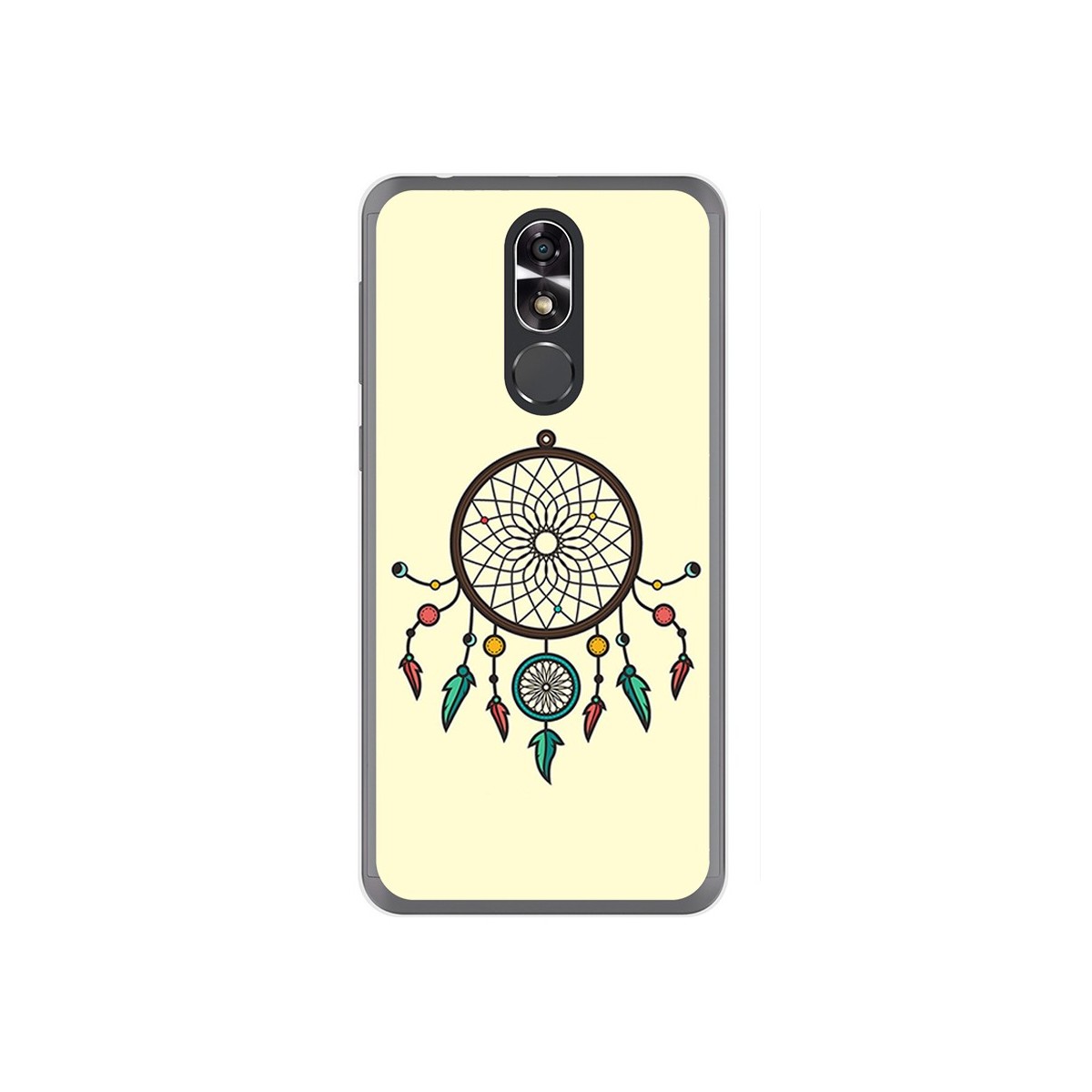 Funda Gel Tpu para Cubot R9 Diseño Atrapasueños Dibujos