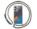 Personaliza tu Funda Colgante Transparente para Oneplus Nord CE 2 Lite 5G con Cordon Verde / Dorado Dibujo Personalizada
