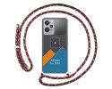 Personaliza tu Funda Colgante Transparente para Oneplus Nord CE 2 Lite 5G con Cordon Rosa / Dorado Dibujo Personalizada