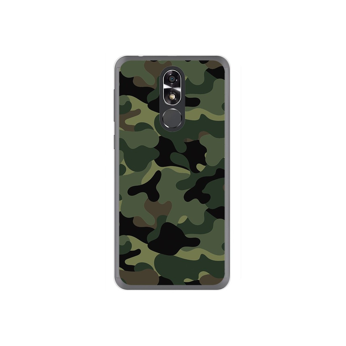 Funda Gel Tpu para Cubot R9 Diseño Camuflaje Dibujos