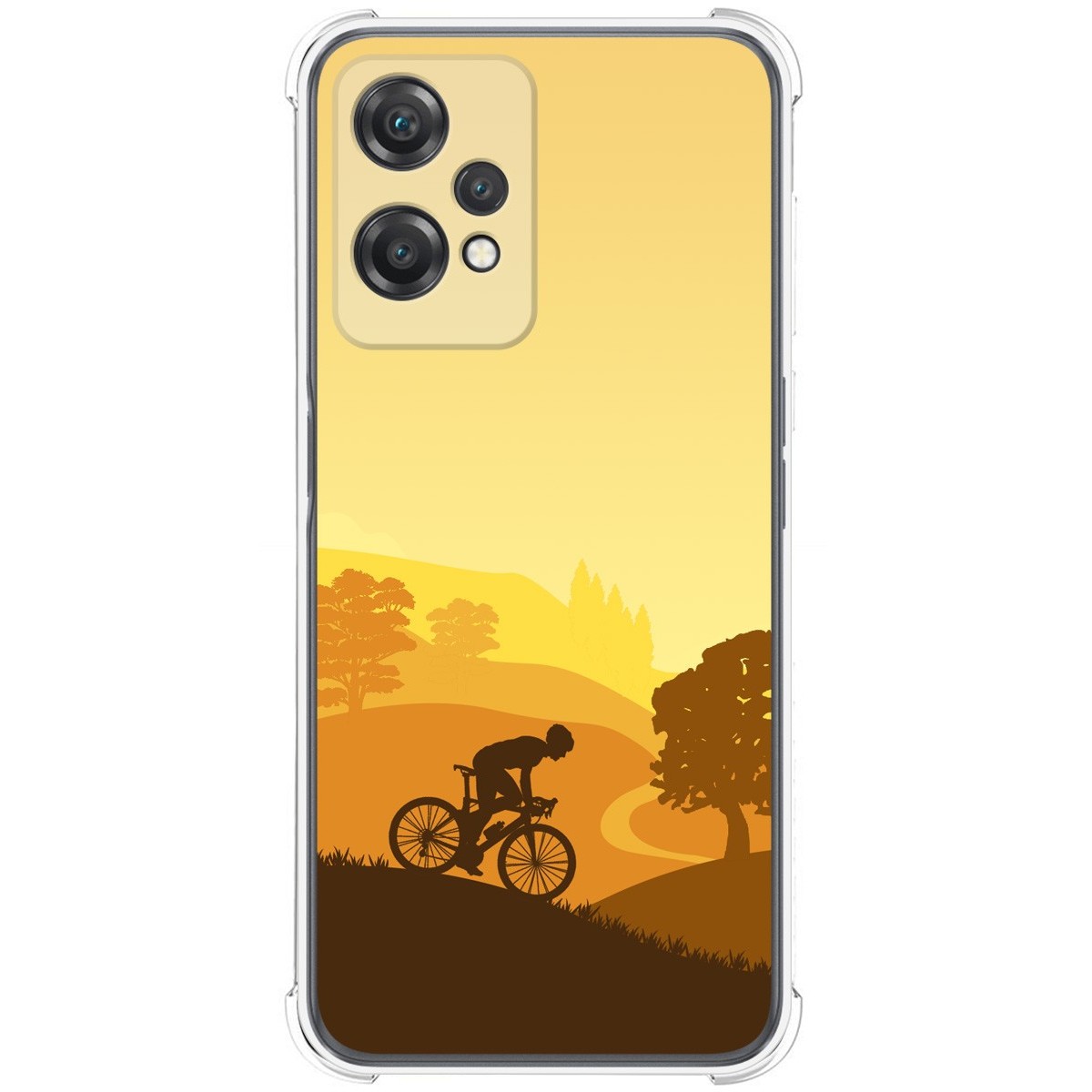 Funda Silicona Antigolpes para Oneplus Nord CE 2 Lite 5G diseño Ciclista Dibujos