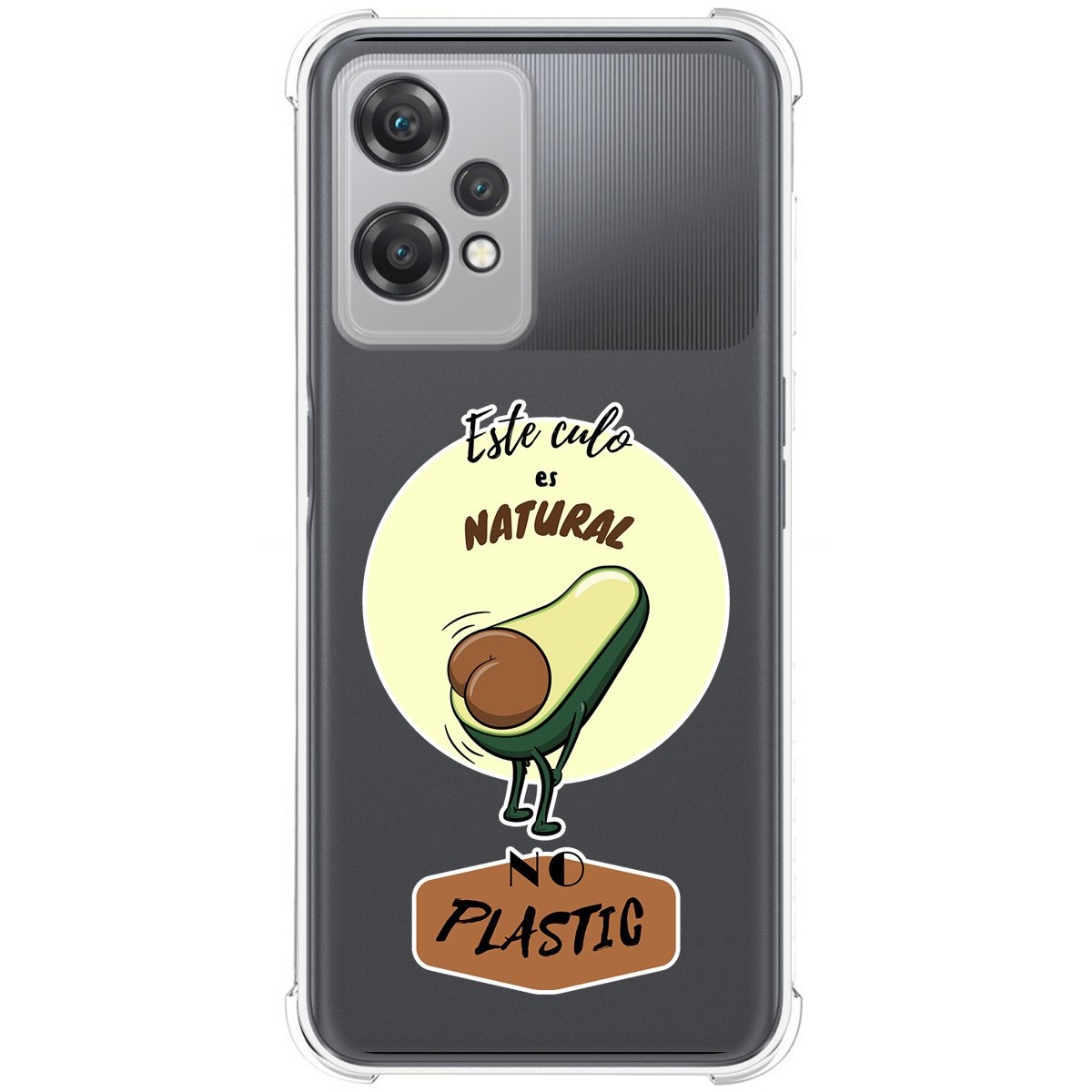 Funda Silicona Antigolpes para Oneplus Nord CE 2 Lite 5G diseño Culo Natural Dibujos