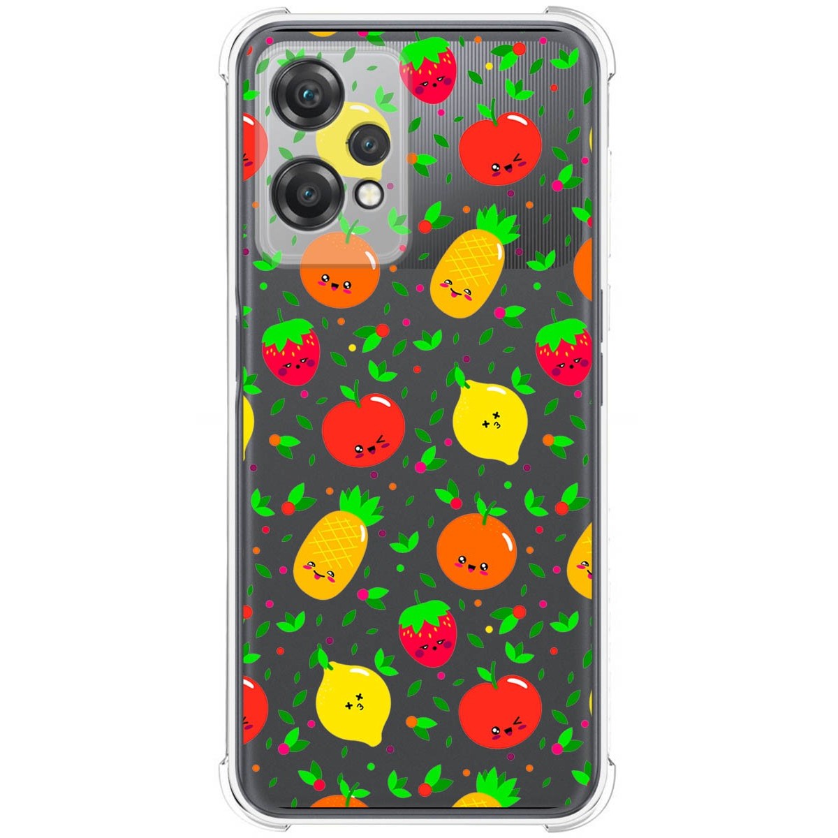 Funda Silicona Antigolpes para Oneplus Nord CE 2 Lite 5G diseño Frutas 01 Dibujos