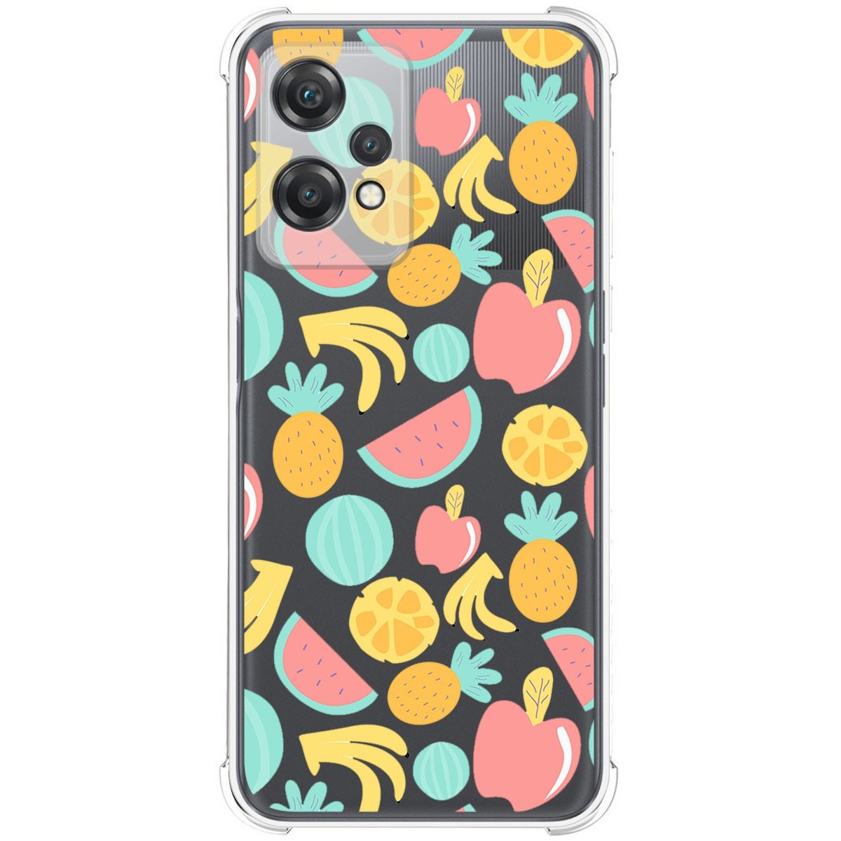 Funda Silicona Antigolpes para Oneplus Nord CE 2 Lite 5G diseño Frutas 02 Dibujos