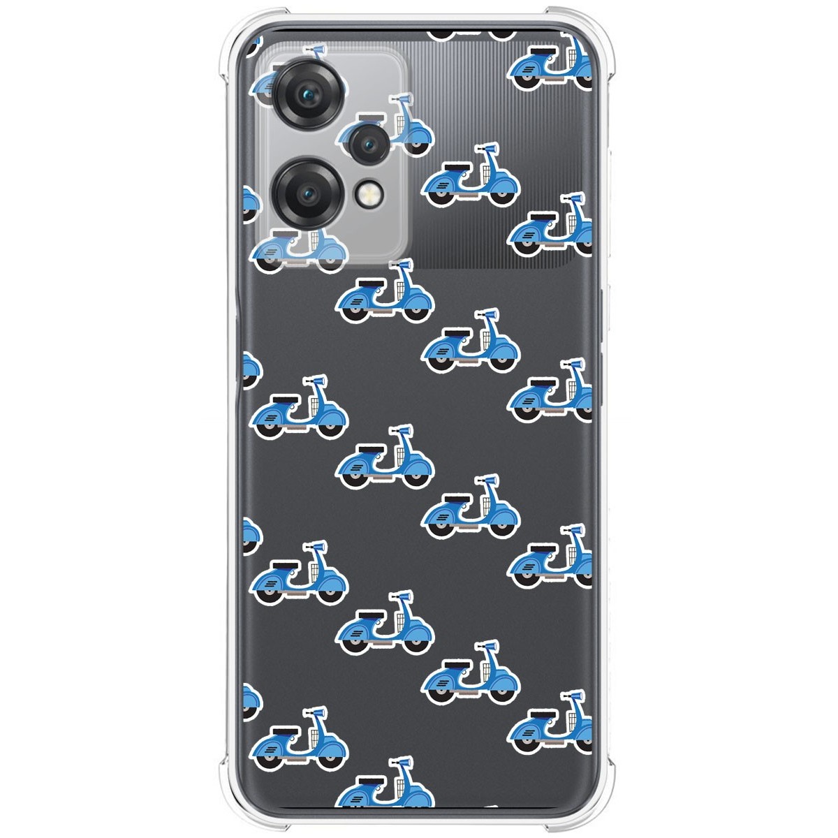 Funda Silicona Antigolpes para Oneplus Nord CE 2 Lite 5G diseño Scooter Dibujos
