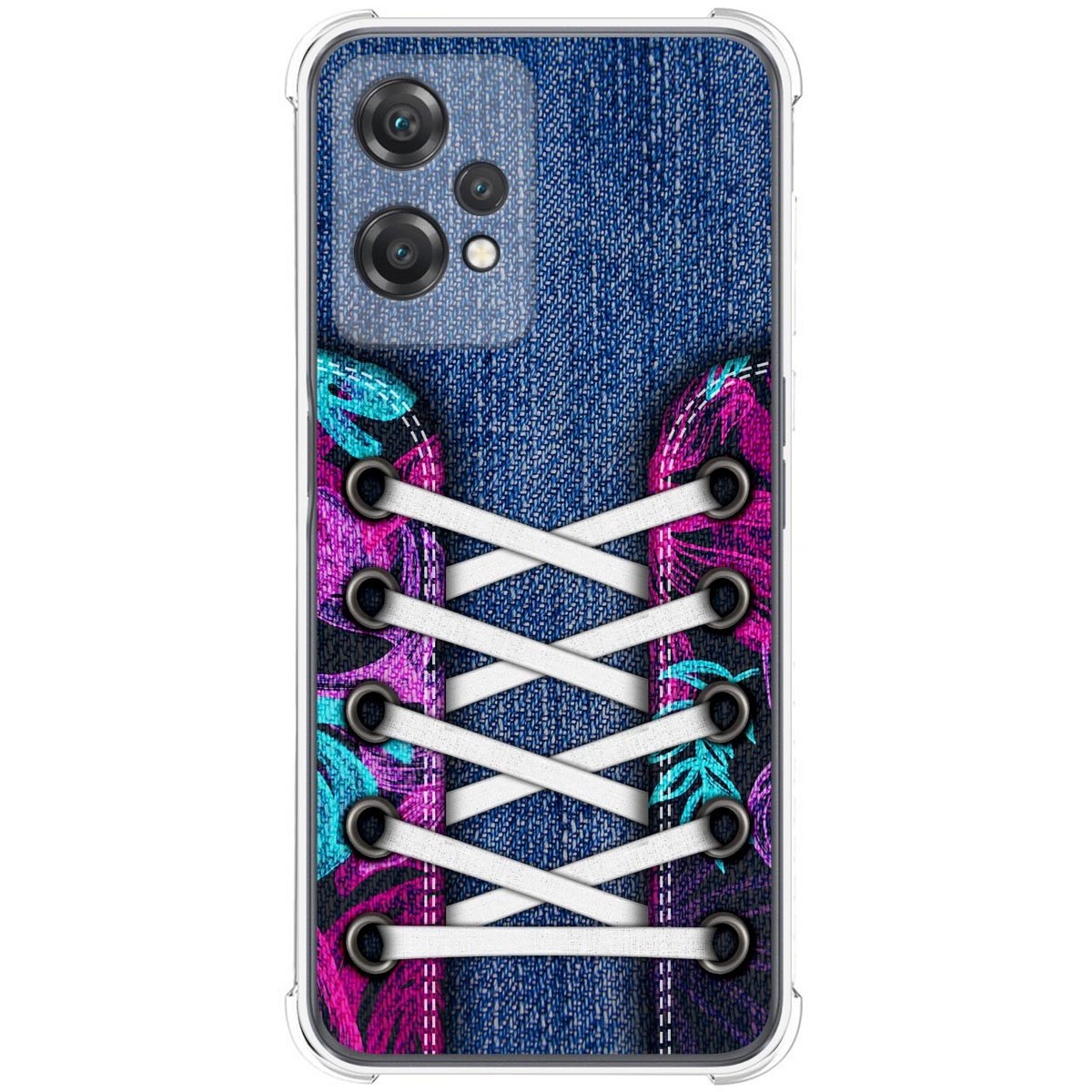 Funda Silicona Antigolpes para Oneplus Nord CE 2 Lite 5G diseño Zapatillas 06 Dibujos