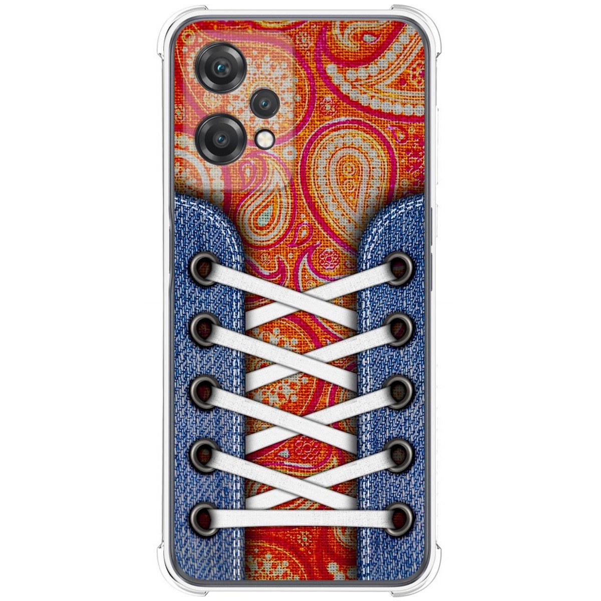 Funda Silicona Antigolpes para Oneplus Nord CE 2 Lite 5G diseño Zapatillas 10 Dibujos