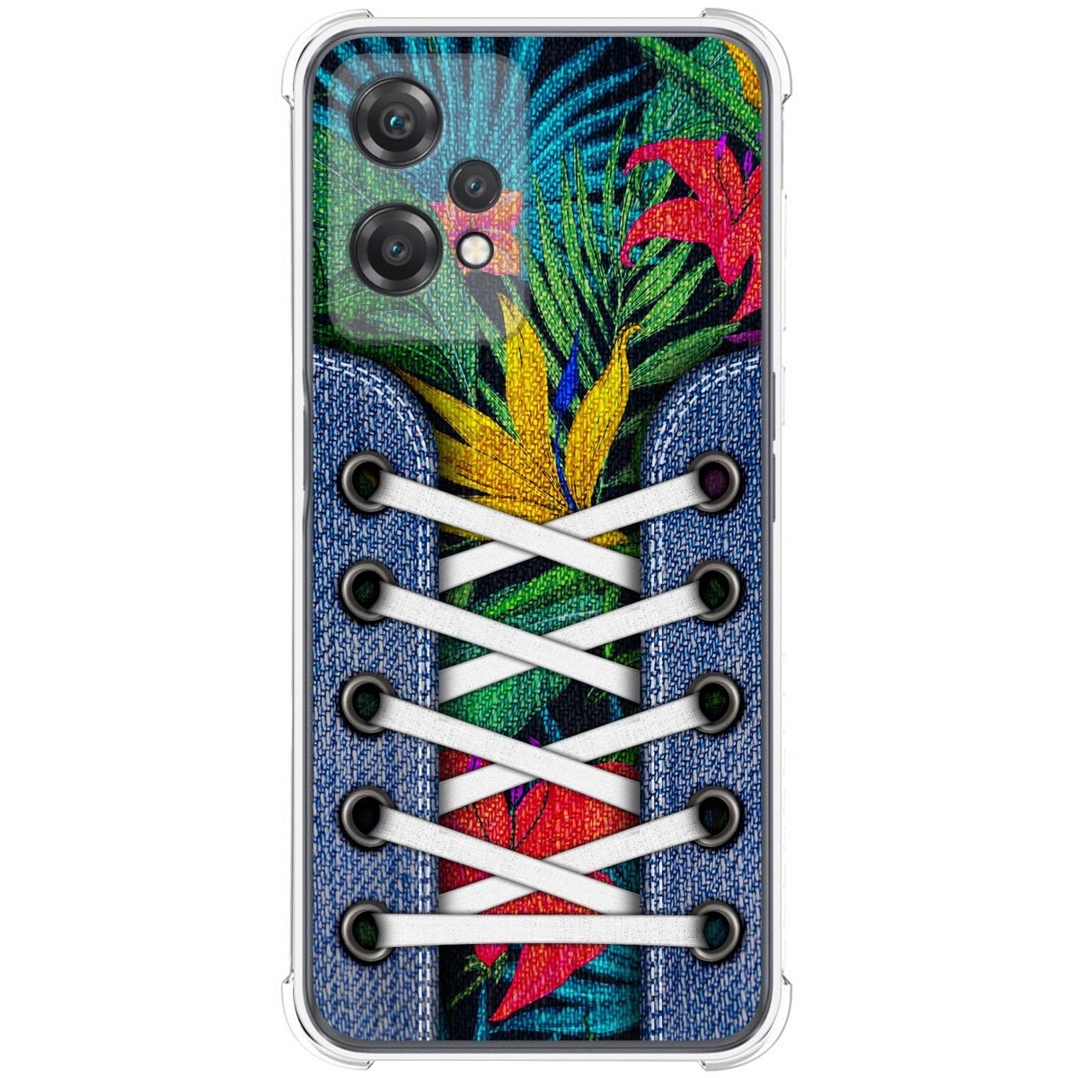 Funda Silicona Antigolpes para Oneplus Nord CE 2 Lite 5G diseño Zapatillas 12 Dibujos