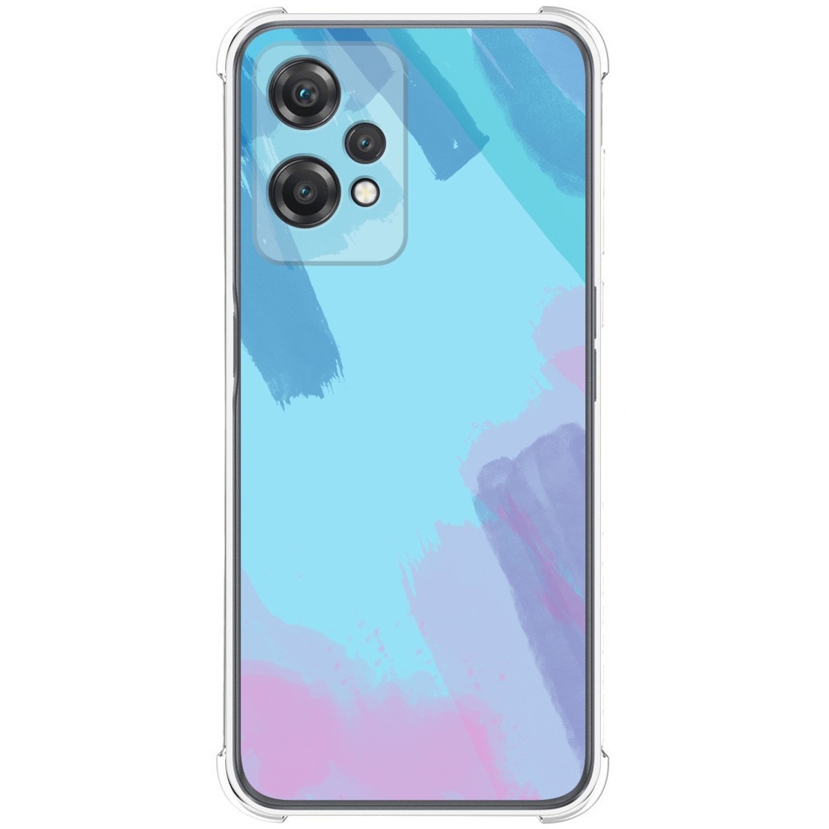 Funda Silicona Antigolpes para Oneplus Nord CE 2 Lite 5G diseño Acuarela 10 Dibujos