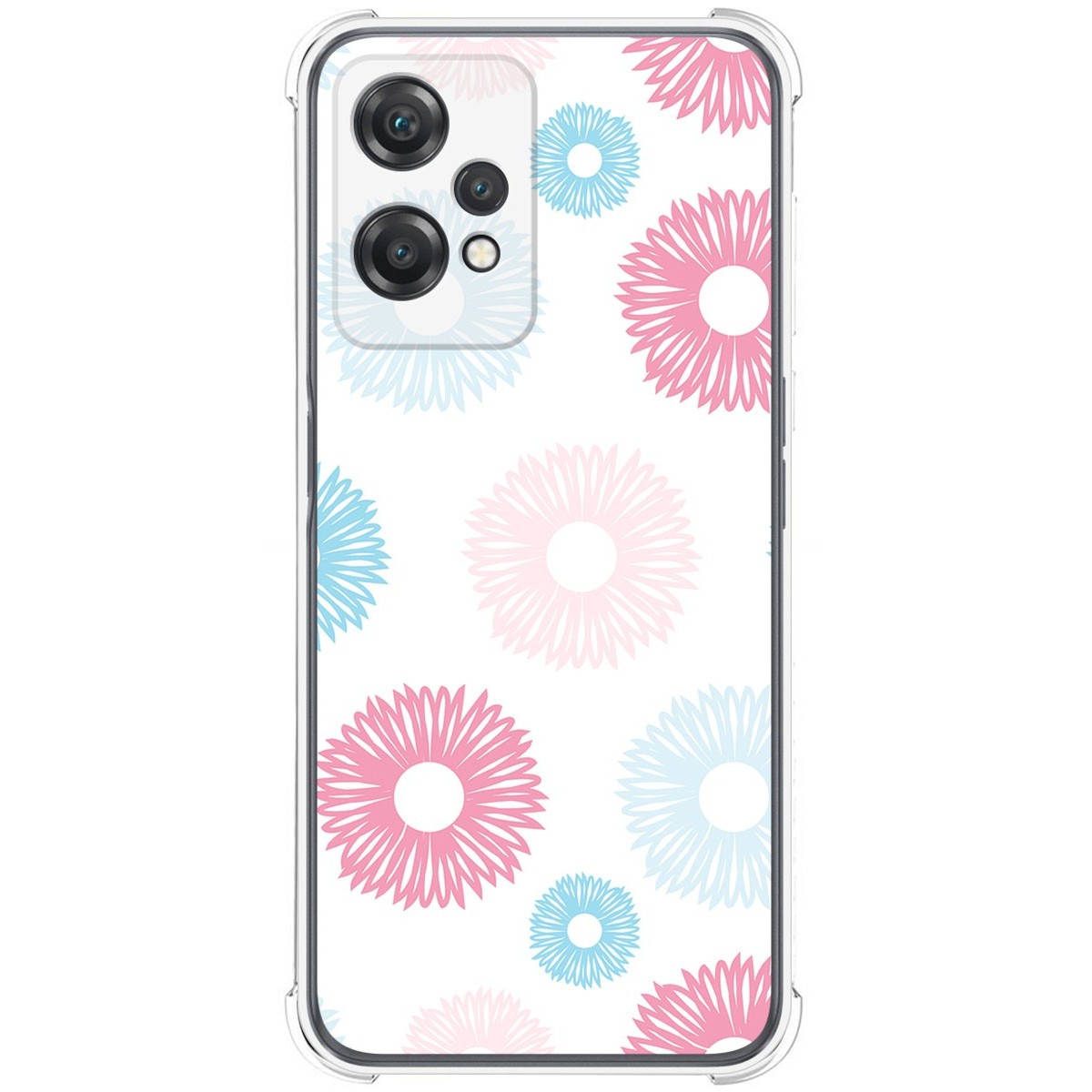 Funda Silicona Antigolpes para Oneplus Nord CE 2 Lite 5G diseño Flores 06 Dibujos
