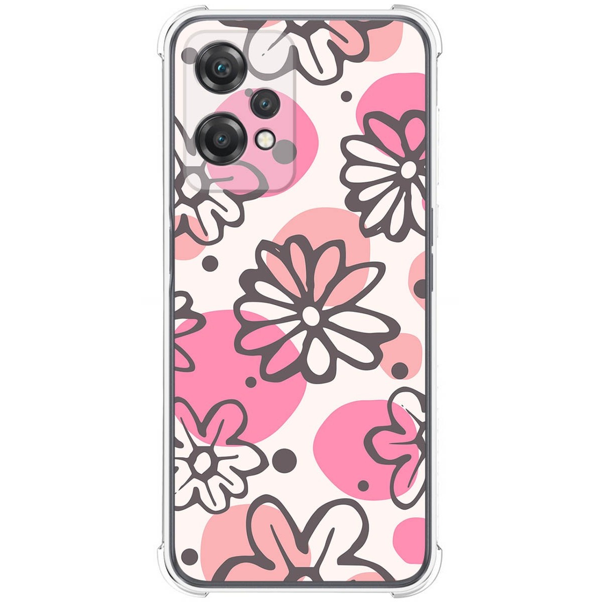 Funda Silicona Antigolpes para Oneplus Nord CE 2 Lite 5G diseño Flores 09 Dibujos