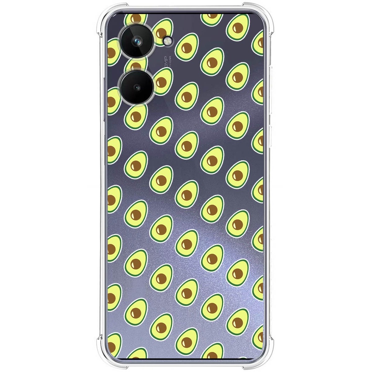 Funda Silicona Antigolpes para Realme 10 4G diseño Aguacate Dibujos