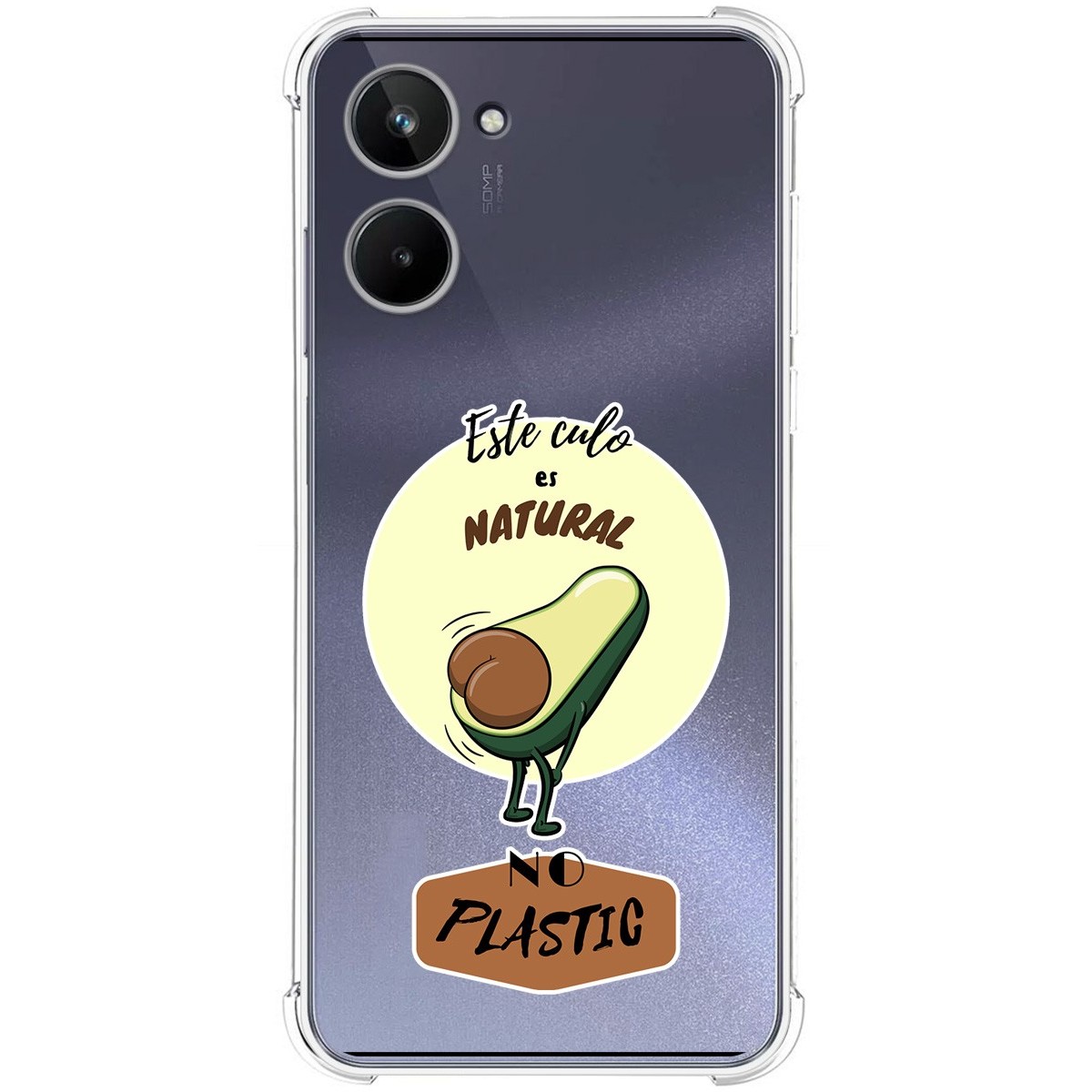 Funda Silicona Antigolpes para Realme 10 4G diseño Culo Natural Dibujos