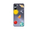 Funda Silicona Antigolpes para Realme 10 4G diseño Espacio Dibujos