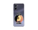 Funda Silicona Antigolpes para Realme 10 4G diseño Hombre Escalada Dibujos