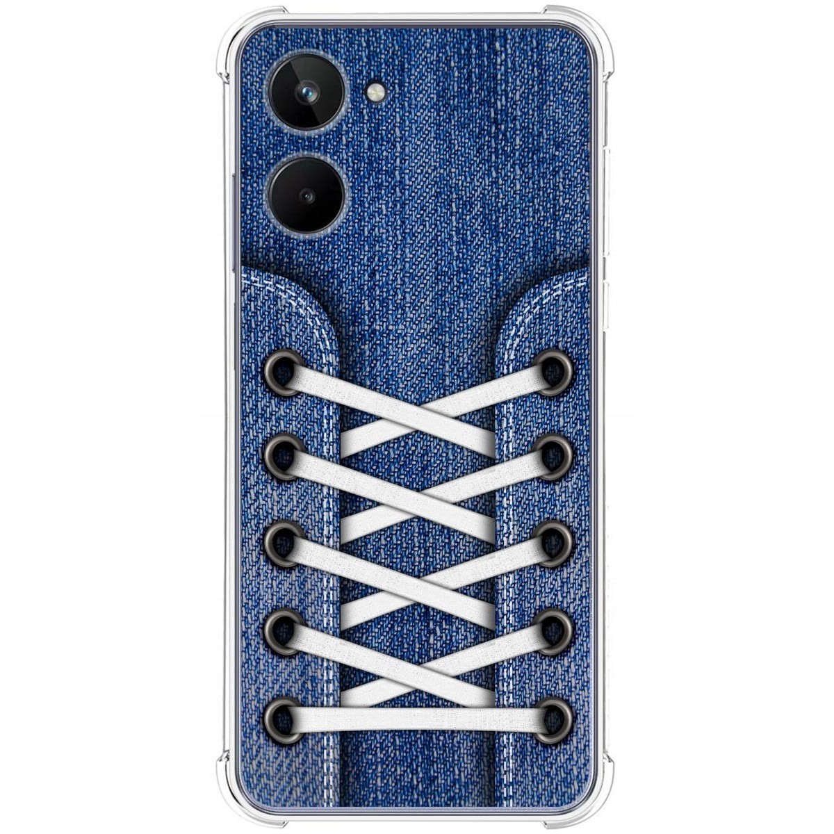 Funda Silicona Antigolpes para Realme 10 4G diseño Zapatillas 01 Dibujos