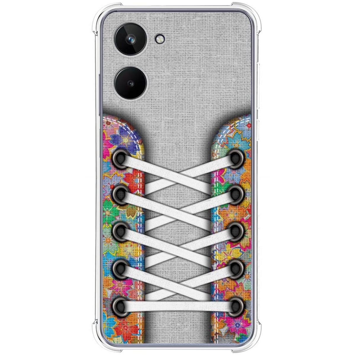 Funda Silicona Antigolpes para Realme 10 4G diseño Zapatillas 04 Dibujos