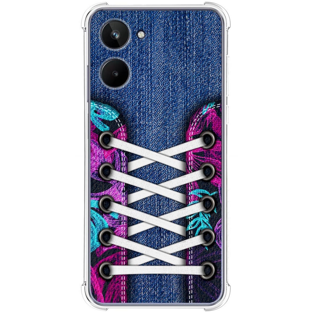 Funda Silicona Antigolpes para Realme 10 4G diseño Zapatillas 06 Dibujos
