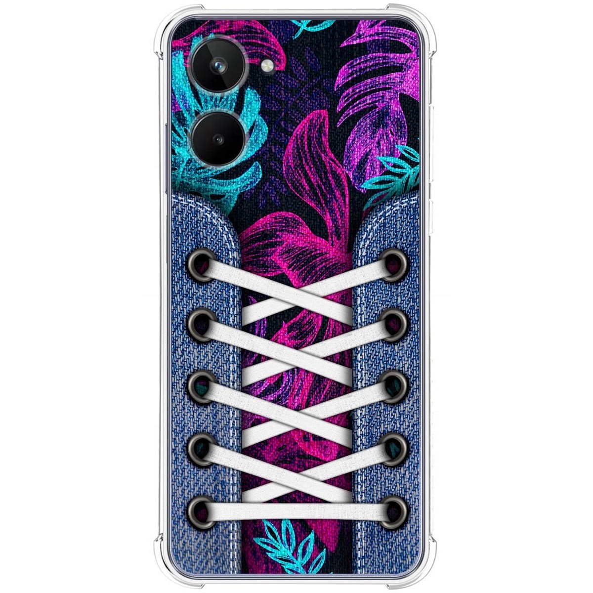 Funda Silicona Antigolpes para Realme 10 4G diseño Zapatillas 07 Dibujos