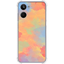Funda Silicona Antigolpes para Realme 10 4G diseño Acuarela 08 Dibujos