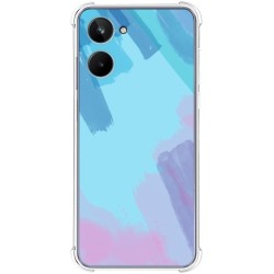 Funda Silicona Antigolpes para Realme 10 4G diseño Acuarela 10 Dibujos