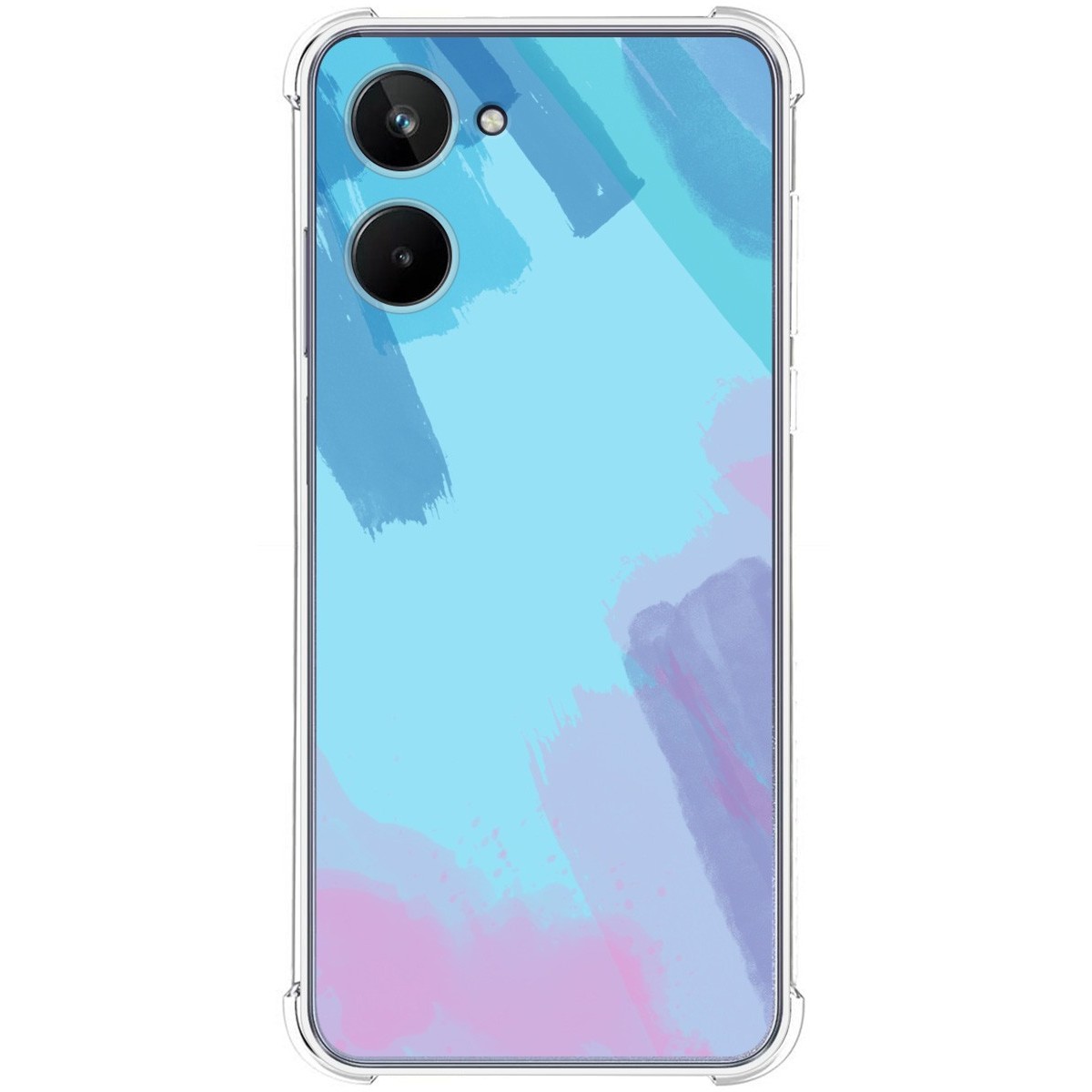 Funda Silicona Antigolpes para Realme 10 4G diseño Acuarela 10 Dibujos